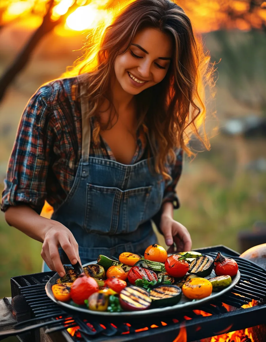 Grill and Glow: The Woman's Guide to Healthy Grilling All Summer