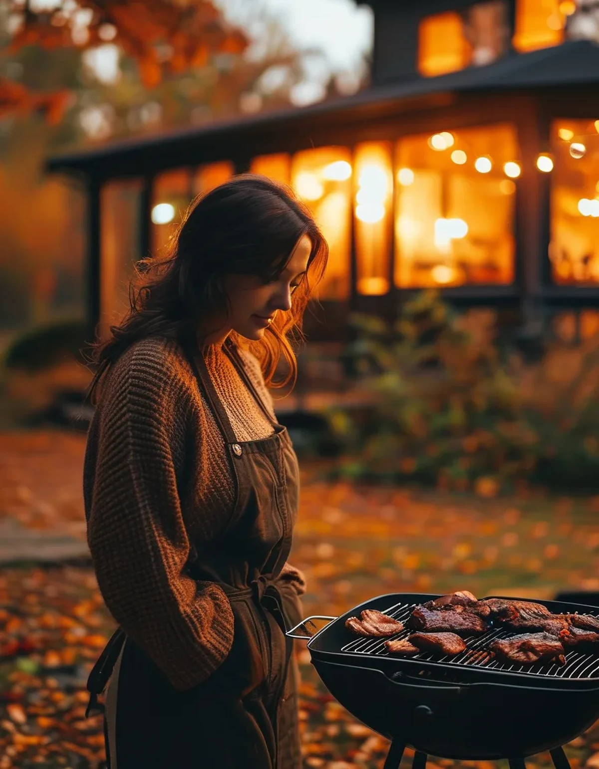 How to Keep Grilling Once the Evenings Get Dark and Cold